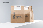 Paper Food Bag Mockup, a Packaging Mockup by DSNA Mockup (Thumbnail 5 of 6)
