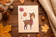 COZY AUTUMN Watercolor clipart, an Object Graphic by OlliArtDesign (Thumbnail 3 of 5)