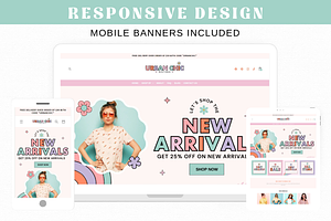 Retro Shopify Theme Template