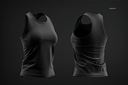 Women's Tank Top Mockups, Half Side, a Shirt Mockup by HelenStock (Thumbnail 7 of 9)