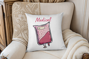 Watercolor Medical Clipart Bundle, an Illustration by MockupWizard (Thumbnail 4 of 5)
