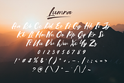 Lumra, a Handwritten Font by Gatype (Thumbnail 8 of 12)