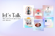 Instagram Aesthetic Gradient CANVA, a Social Media Template by Analogi Studio (Thumbnail 7 of 36)