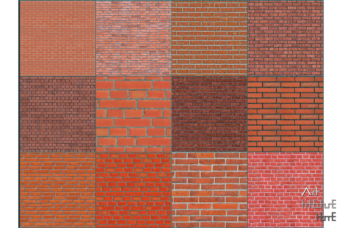 Seamless Red Brick Textures, tile 4K, a Texture Graphic by Arthitecture Home (Photo 10 of 11)