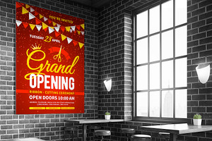 Grand Opening Poster / Flyer