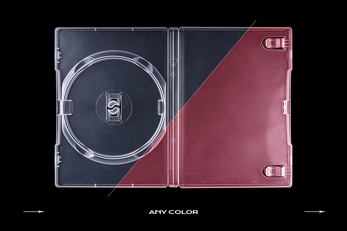 DVD Case Mockup Template Bundle Disc, a Product Mockup by PrintPixel (Photo 24 of 24)