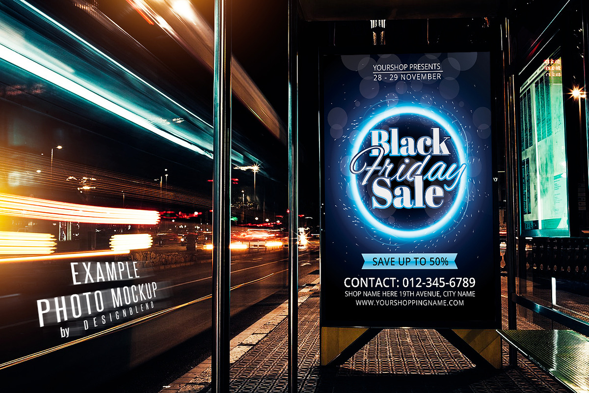 Black Friday Sales Flyer Template, a Flyer Template by designblends@gmail.com (Photo 3 of 3)