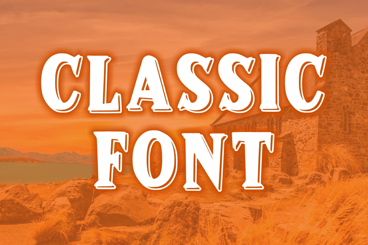 SUPER BLONDE, a Slab Serif Font by Fourteen Letter (Photo 6 of 7)