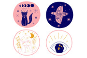 Procreate Stamps “BOHO MAGIC MOMENT”, a Brush Add-On by Sense Library (Thumbnail 3 of 10)