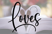 Loves, a Handwritten Font by InermediaSTUDIO (Thumbnail 1 of 5)