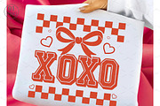 Retro Xoxo Coquette Valentines Desig, an Illustration by Libby Wishes (Thumbnail 2 of 7)