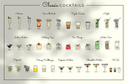Elegant Bar Cocktail bundle, a Food Illustration by Chakraborty Design (Thumbnail 7 of 13)