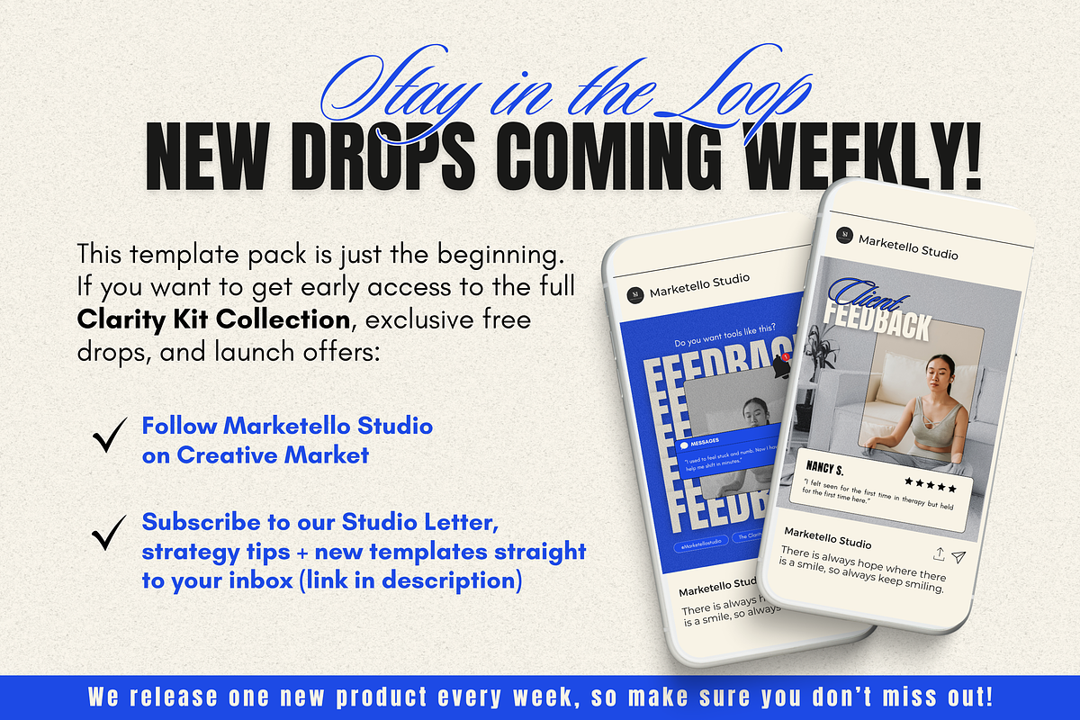 Client Win Instgram CANVA Templates, a Social Media Template by Marketello Studio (Photo 5 of 5)