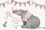 Magical Watercolor graphics Volume 1, an Animal Illustration by Lisa Glanz (Thumbnail 2 of 5)