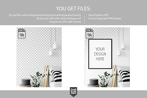 Frames & Walls Scandinavian Bundle-2