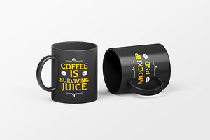 Coffee Mug Mockups 6 PSD