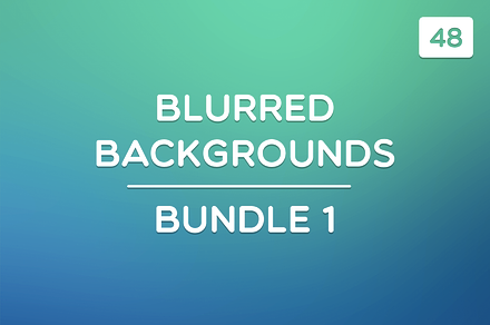 48 Blurred Backgrounds (Bundle 1)
