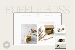 Bubble Bliss Squarespace 7.1