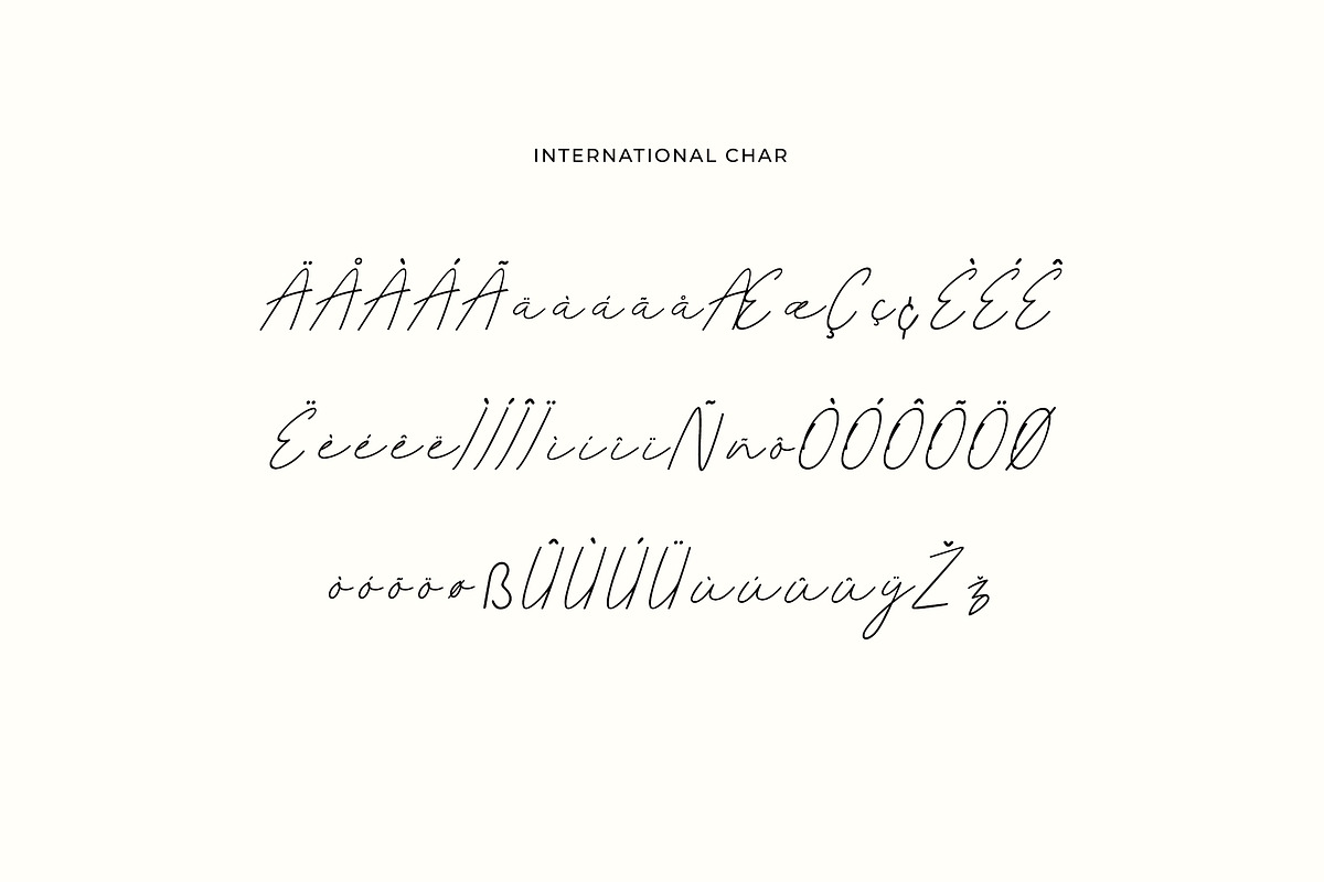 Andino Rasmitha Signature Font, a Handwritten Font by UICreative (Photo 10 of 13)
