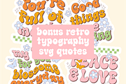 Retro Wild - Groovy Font, a Handwritten Font by Keithzo (Thumbnail 7 of 7)