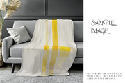 Throw Blanket Mockups, a Household Mockup by mock-ups (Thumbnail 11 of 14)