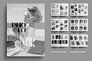 Photobook Collage Layout Template, a Brochure Template by MightyDesign (Thumbnail 1 of 6)