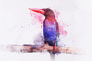 Watercolor Painting Photo Effect, a Brushes & More by INTENTFX (Thumbnail 9 of 12)