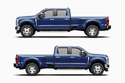 Pickup Truck Mockup 15, a Product Mockup by Mockupix (Thumbnail 9 of 12)