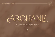 Archane - Display Serif, a Serif Font by Typia Nesia (Thumbnail 1 of 12)