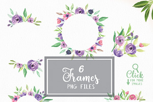 Flower Watercolour Floral Clipart