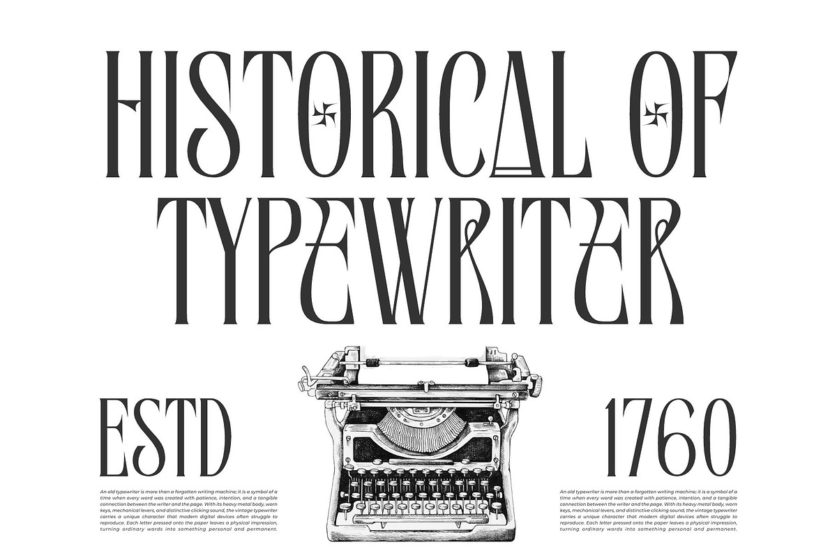 Baquine || Classy Serif Display Font, a Serif Font by Ermedia Studio (Photo 3 of 10)