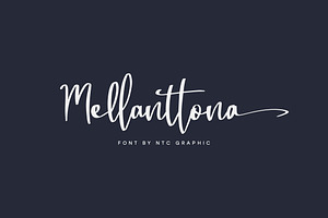 Mellanttona Calligraphy Script Font