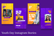 International Youth Day Canva & Inst, a Social Media Template by Attype (Thumbnail 2 of 4)