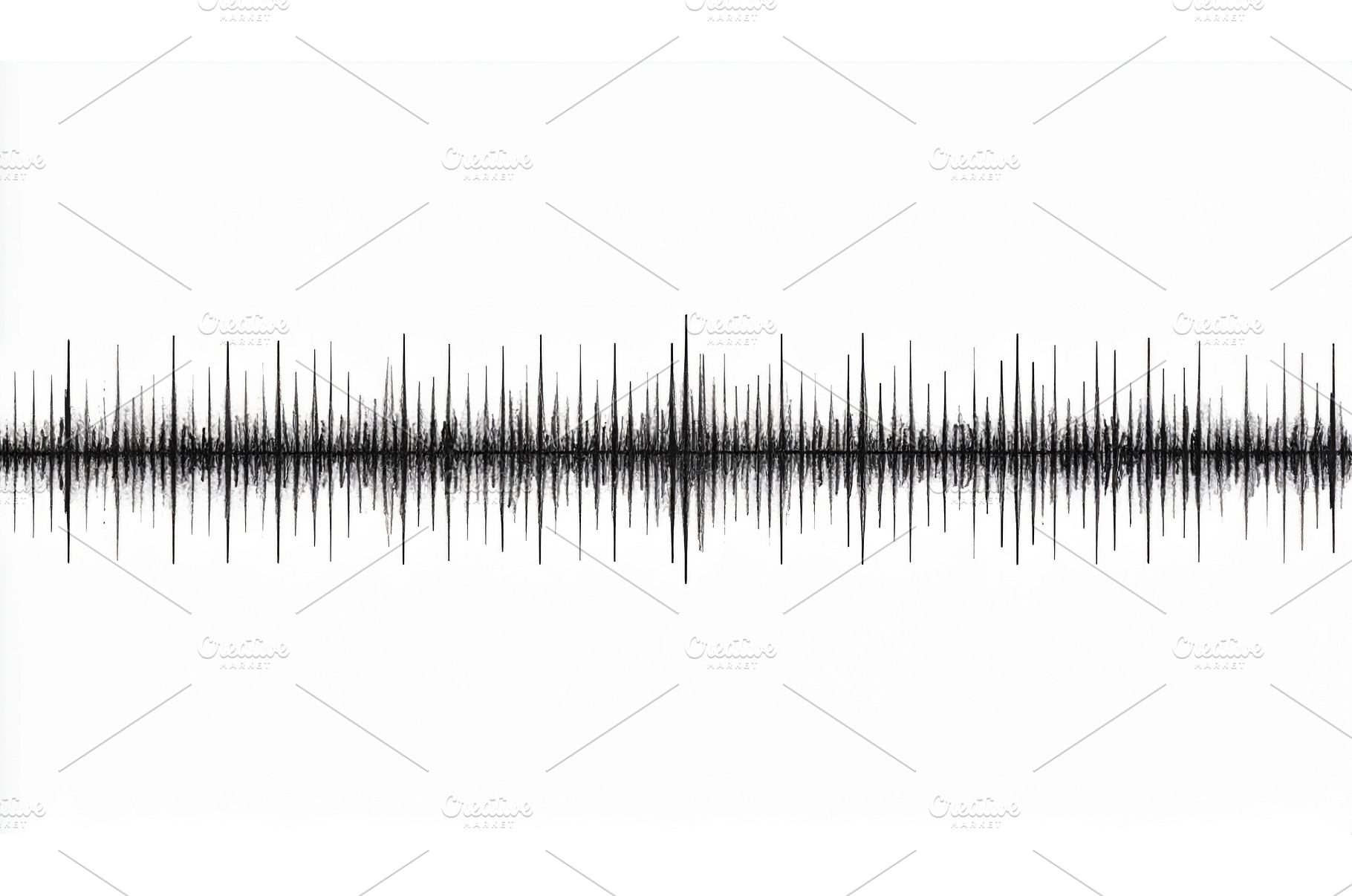 Audio waveform in black and white, a Technology Photo by Igor Tichonow