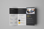 Minimalistic Tri-fold Brochure, a Brochure Template by TheFeture (Thumbnail 8 of 9)