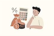 Early Retirement Illustration, an Object Graphic by Jump Studio (Thumbnail 11 of 13)