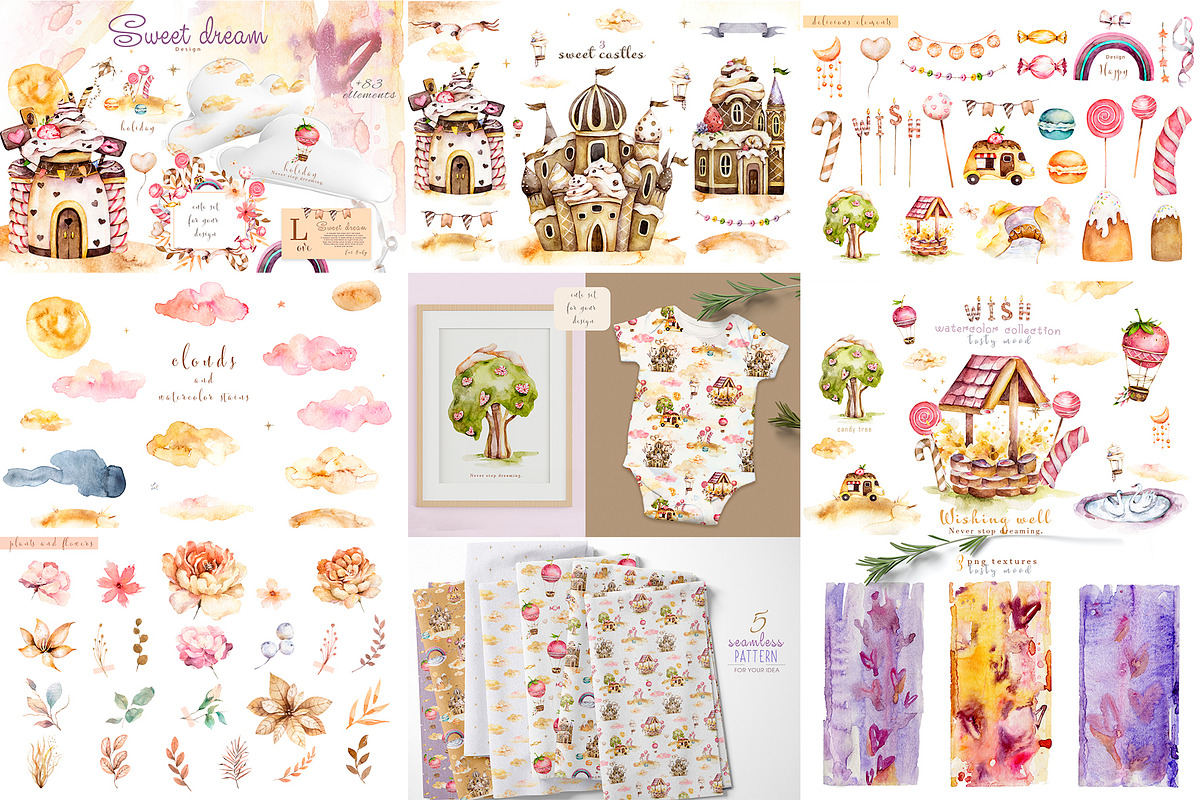 Dream BUNDLE 60% off, a Decorative Illustration by Ann Art Houze (Photo 5 of 11)