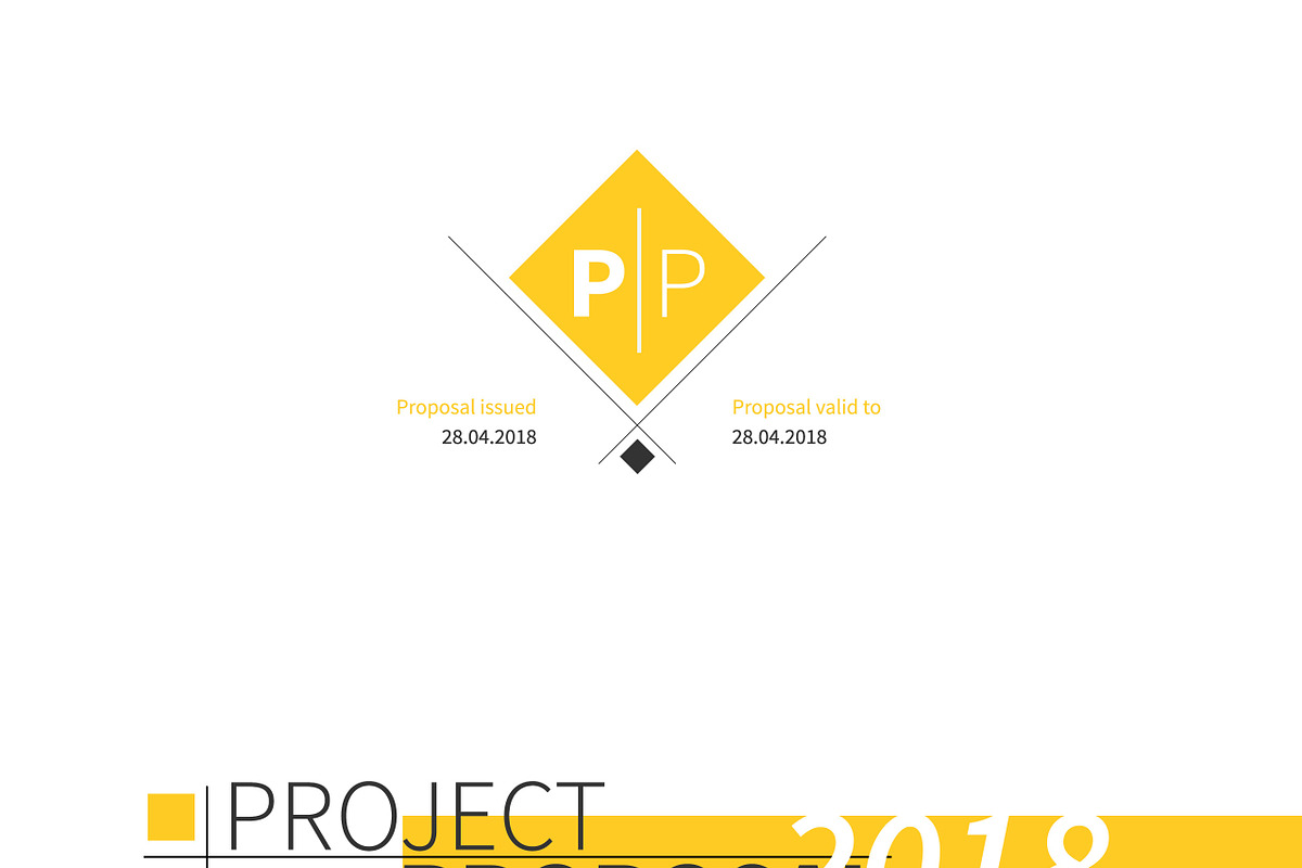 Project Proposal Template, a Brochure Template by DesignGhar (Photo 10 of 13)