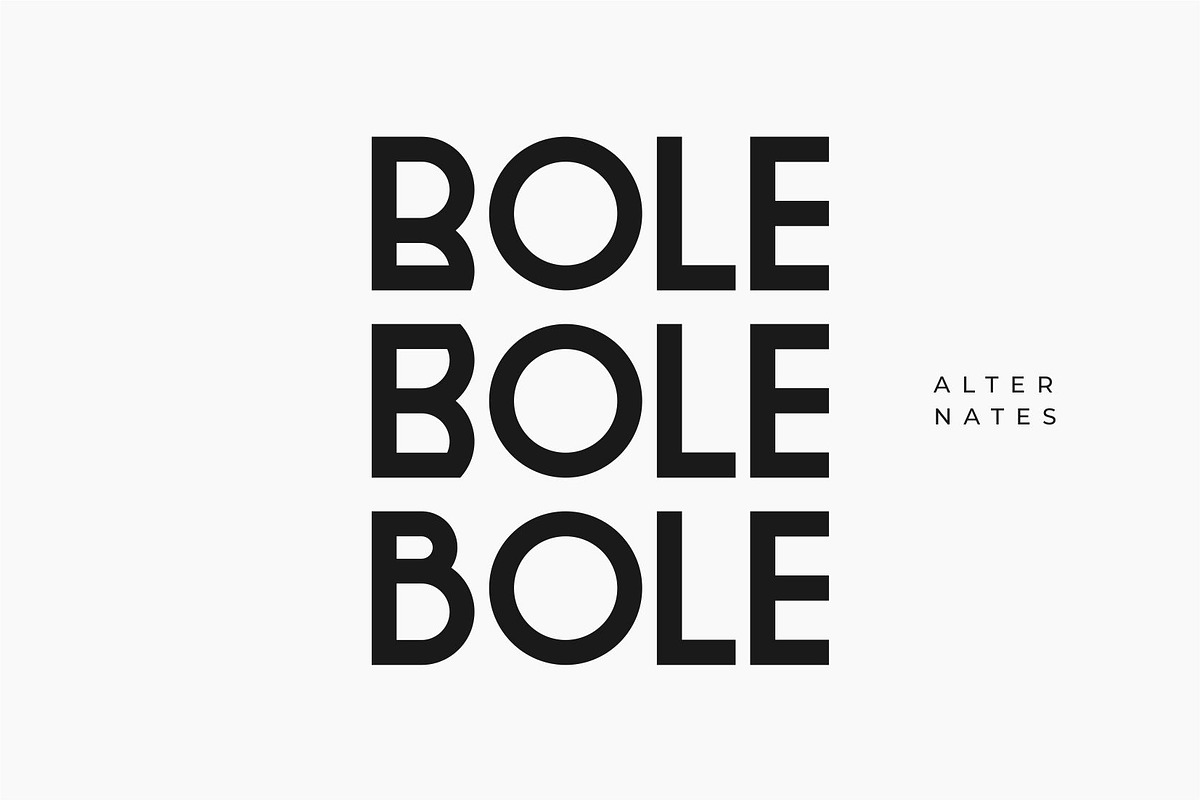 Polea - Modern Logo Font, a Sans Serif Font by suhadidesign (Photo 5 of 11)