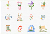 Whimsical Cottagecore Clipart Set, an Illustration by Sublimation Artist (Thumbnail 3 of 6)
