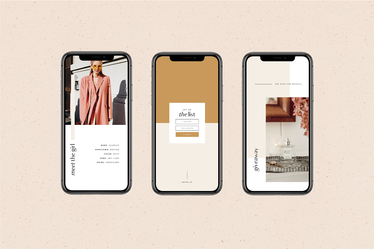 Osaka Social Media Kit, a Social Media Template by The Blog Stop (Photo 3 of 11)