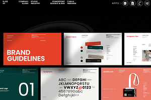 Miami | Brand Guidelines Template, a Presentation Template by Studio Industry