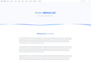 Mind Bootstrap-4 HTML Template