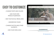 Wedding Photographer Website for Wix, a Shopify Template by Parrot Designs (Thumbnail 3 of 4)