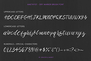 Amethyst Script Brush Font, a Script Font by Graceful Market (Thumbnail 2 of 3)