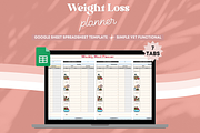 Spreadsheet Weight Loss Planner, a Templates & Theme by bellaROSEworkshop (Thumbnail 4 of 6)