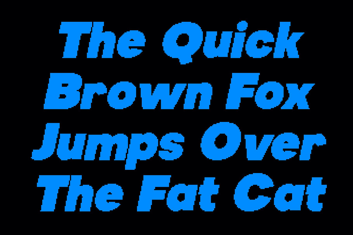 CS Galba Pixel, a Sans Serif Font by Craft Supply Co. (Photo 6 of 7)