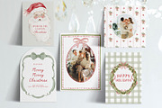 Watercolor Christmas Floral Bows, a Decorative Illustration by Grace Noboa Illustrations (Thumbnail 2 of 24)