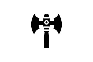 Axe Vector Illustration, a Branding & Logo Template by Vectorium Studio