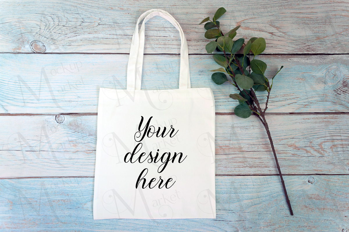 22 Cotton Tote bag Mockup Bundle., a Print Template by MockupMarket (Photo 9 of 23)